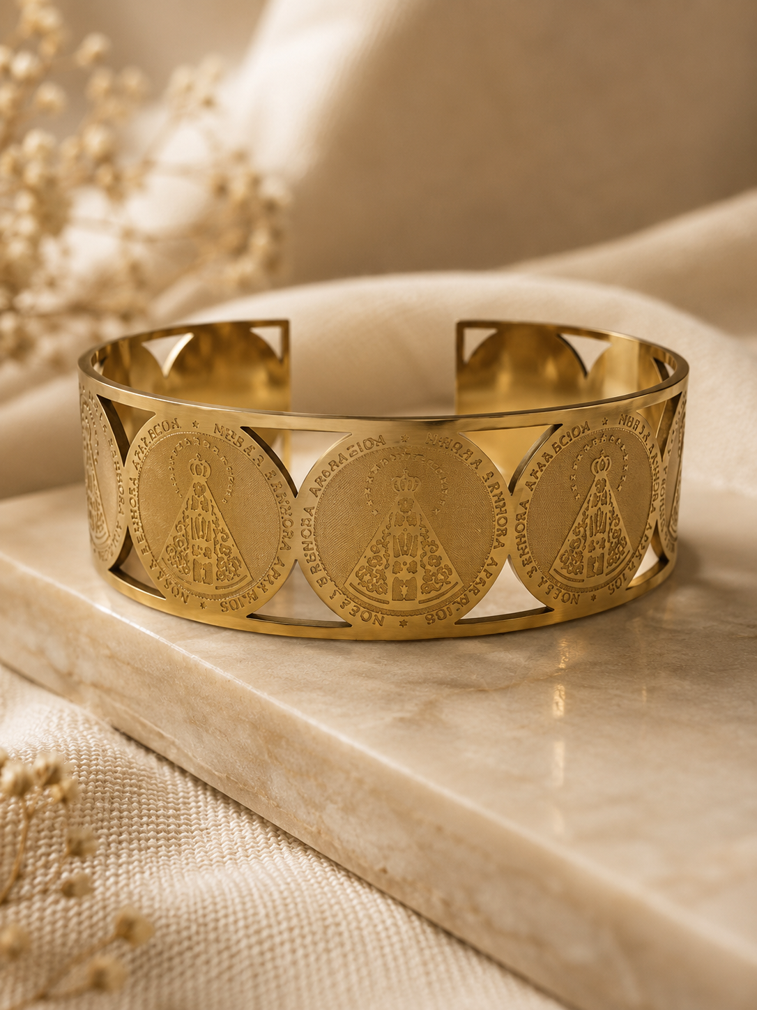 Bracelete Rígido de Nossa Senhora Aparecida