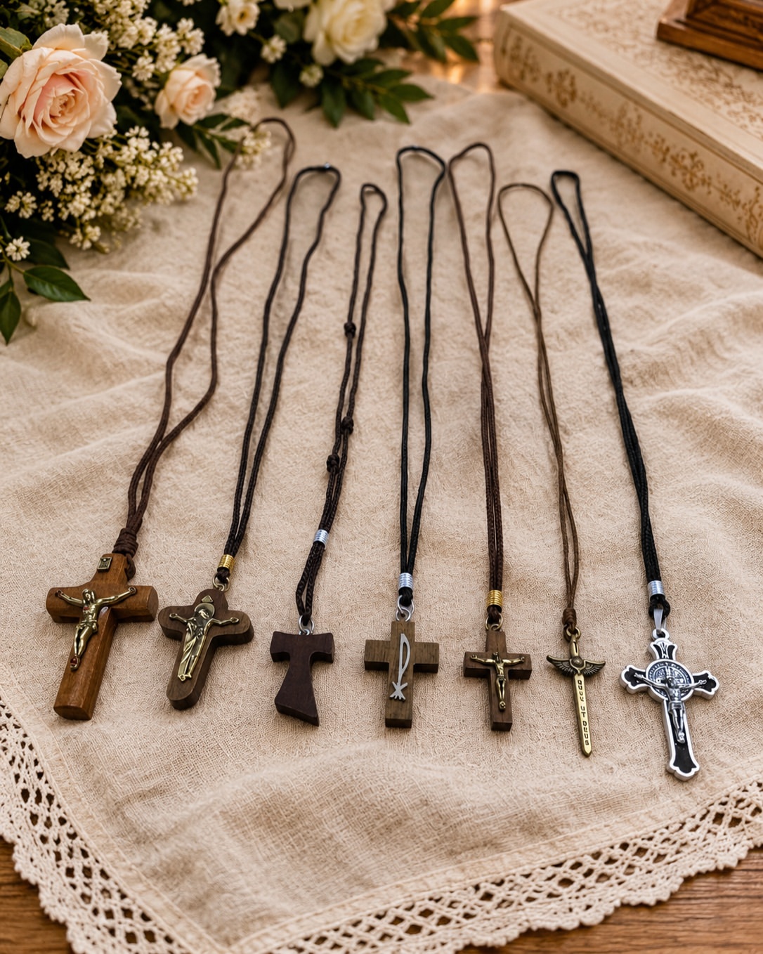 Colares com Crucifixos