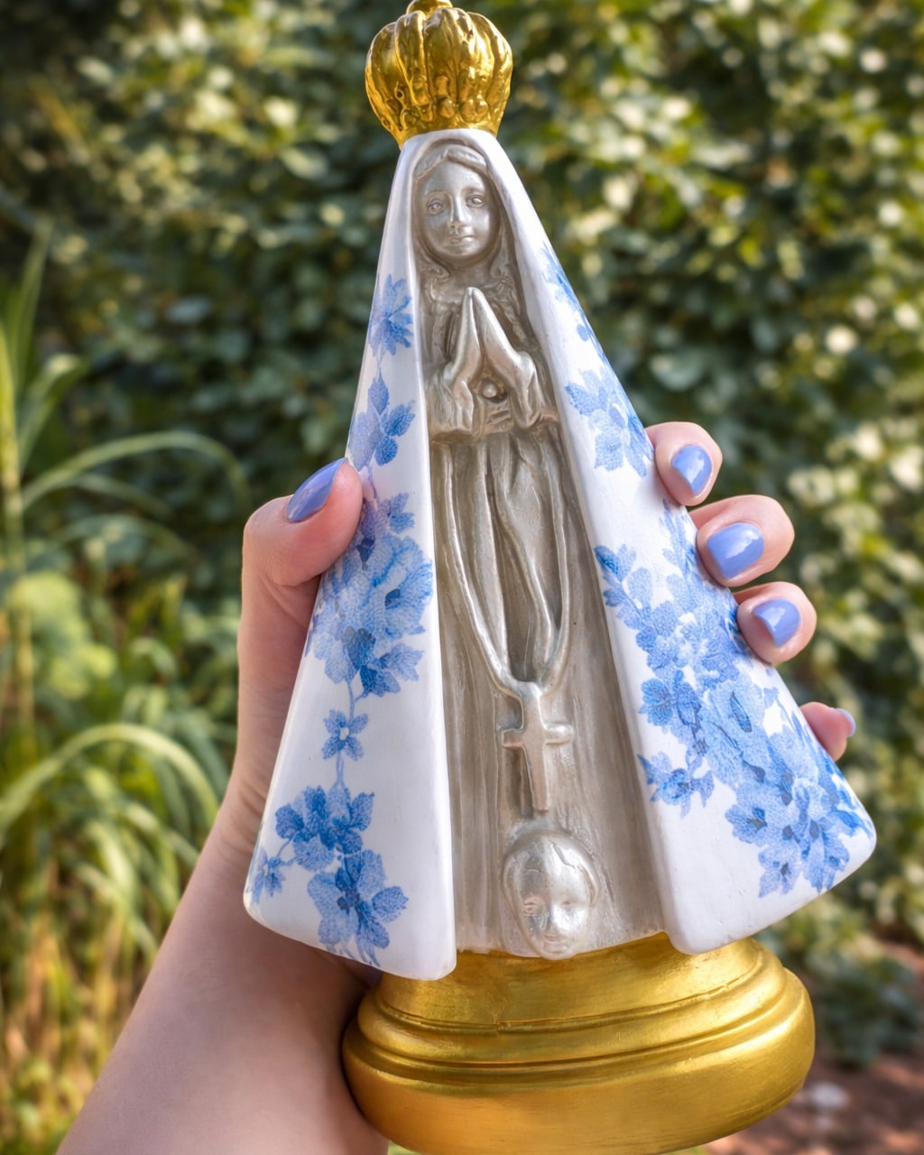 Nossa Senhora Aparecida - Manto Azul