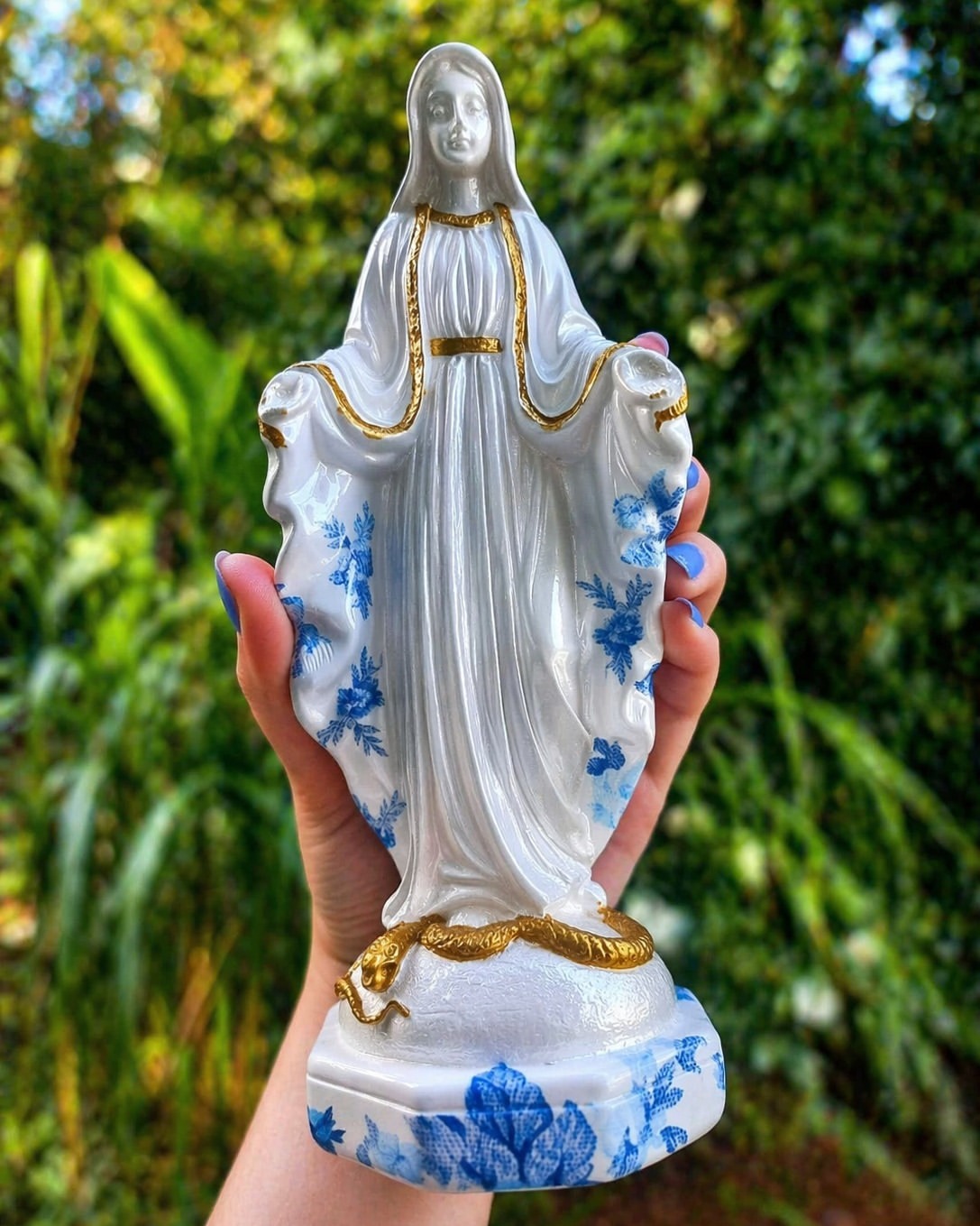Nossa Senhora das Graças (Decupagem Azul)