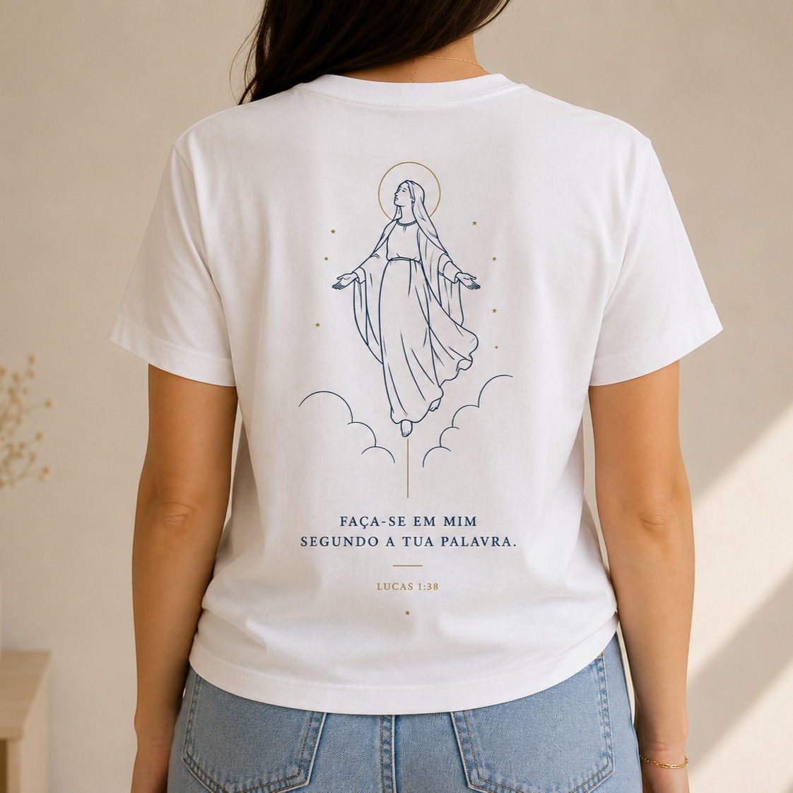 Camiseta Nossa Senhora - Faça-se em Mim